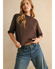 Bri Short Sleeve Sweater