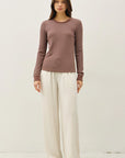 Miley Stitched Thermal Top