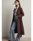 Double Pocket Belted Trench Coat