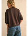 Bri Short Sleeve Sweater