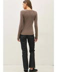 Rylan Ribbed Crewneck Top