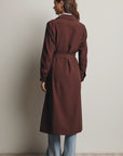 Double Pocket Belted Trench Coat