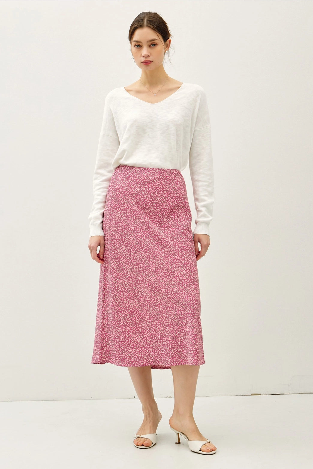 Fleurine Midi Skirt