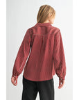 Sami Stripe Button Down Shirt