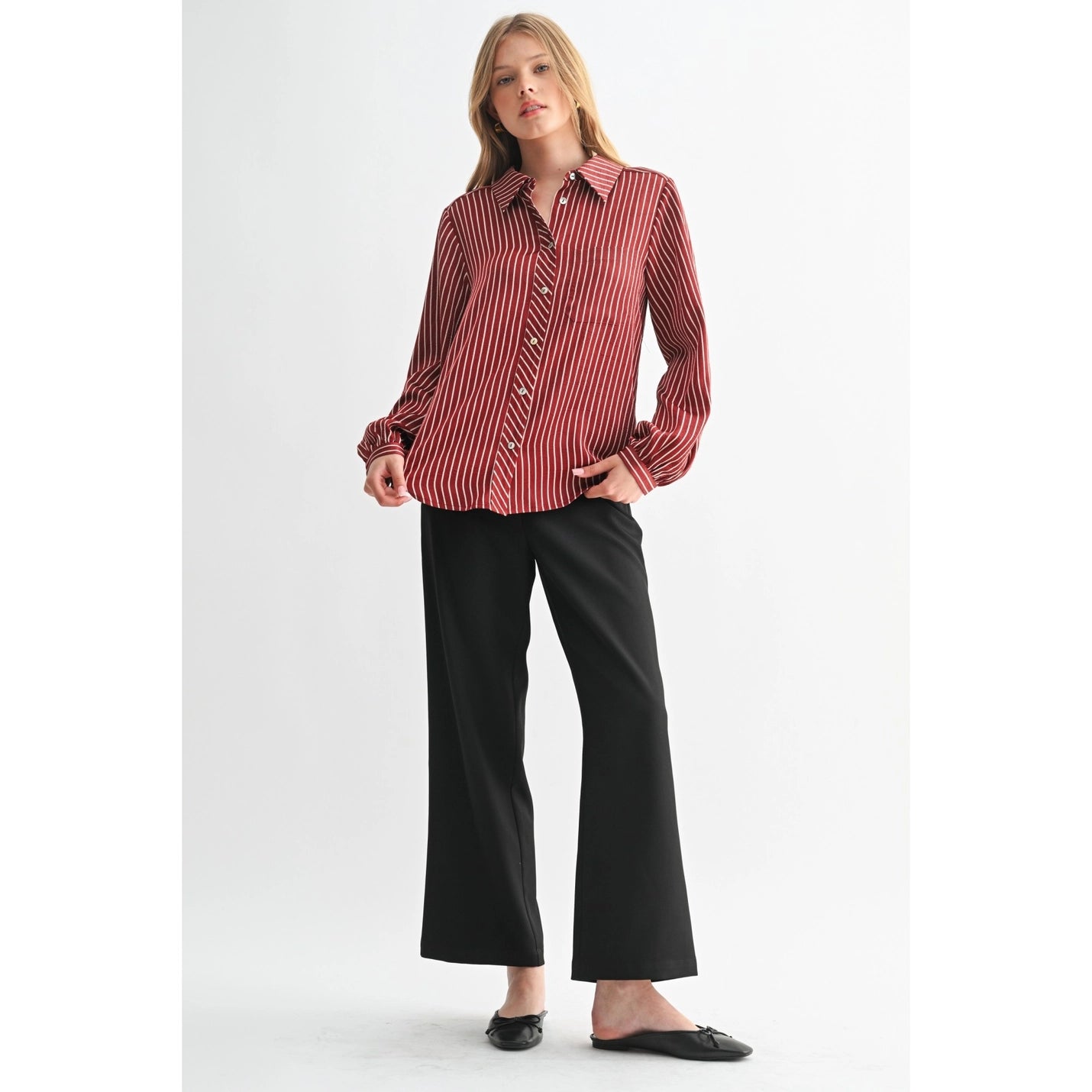 Sami Stripe Button Down Shirt