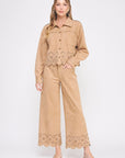 Lena Suede Shirt Jacket
