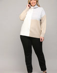 Cara Color Block Sweater