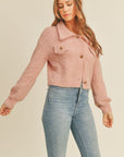 Carly Cardigan Cropped Jacket