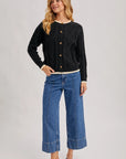 Bonnie Cable Knit Cardigan