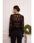 Catherine Embroidered Lace Blouse