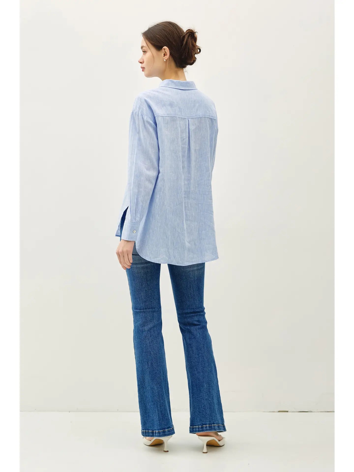 Lexi Long Sleeve Button Up Shirt