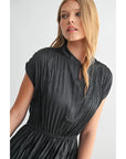 Tori Satin Midi Dress
