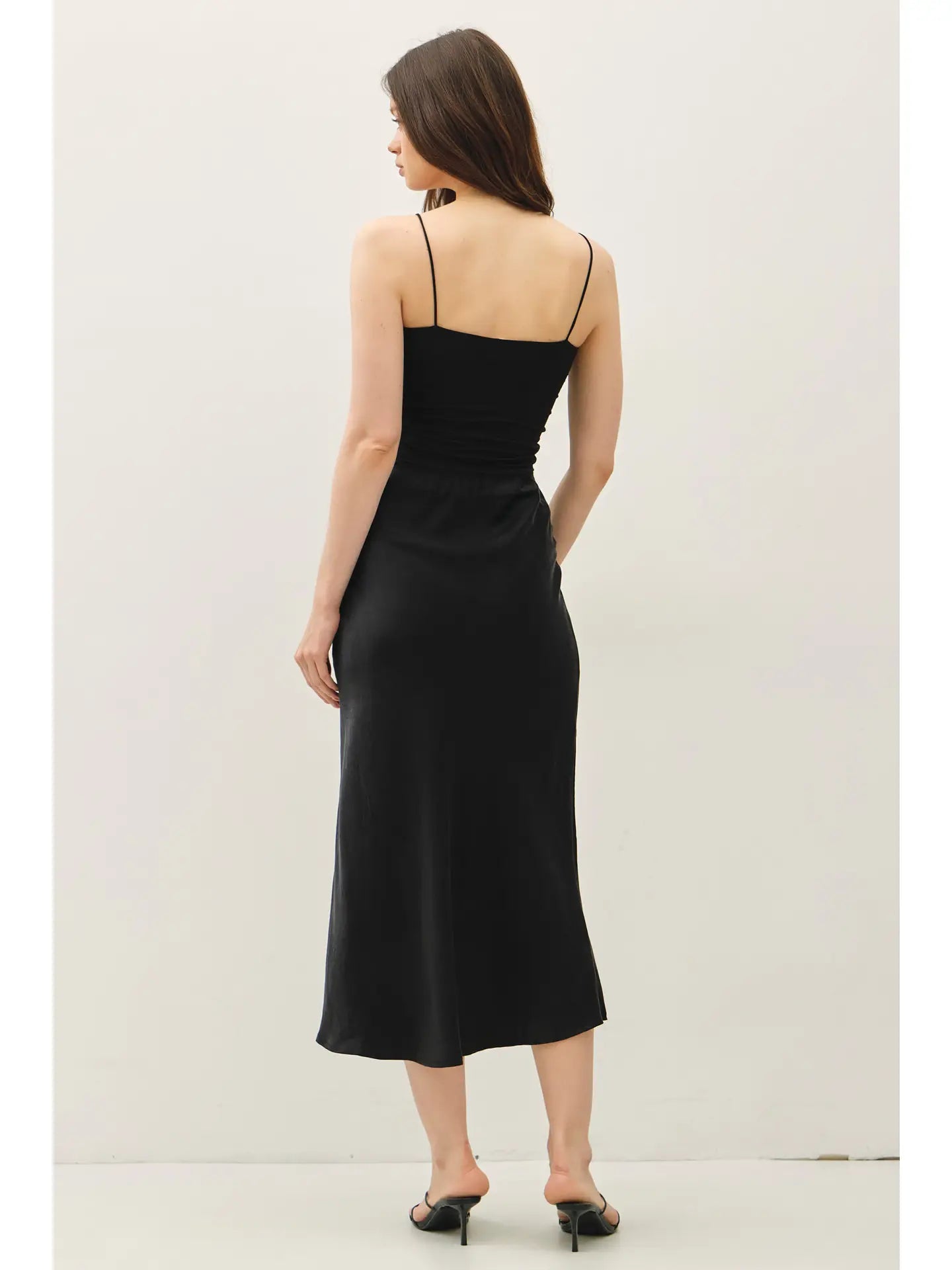 Sabine Suede Feel Midi Skirt