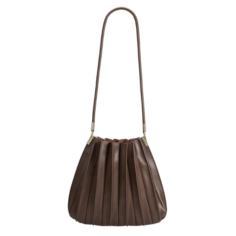 Carrie II Pleated Shoulder Bag