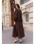 Lila Long Tulle Skirt