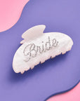 Bride Clip Acrylic Accessory - Bach Party Gift - Bridal Shower Gift