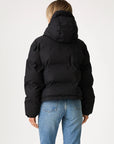 Long Sleeve Zip-Up Hooded Puffer Jacket