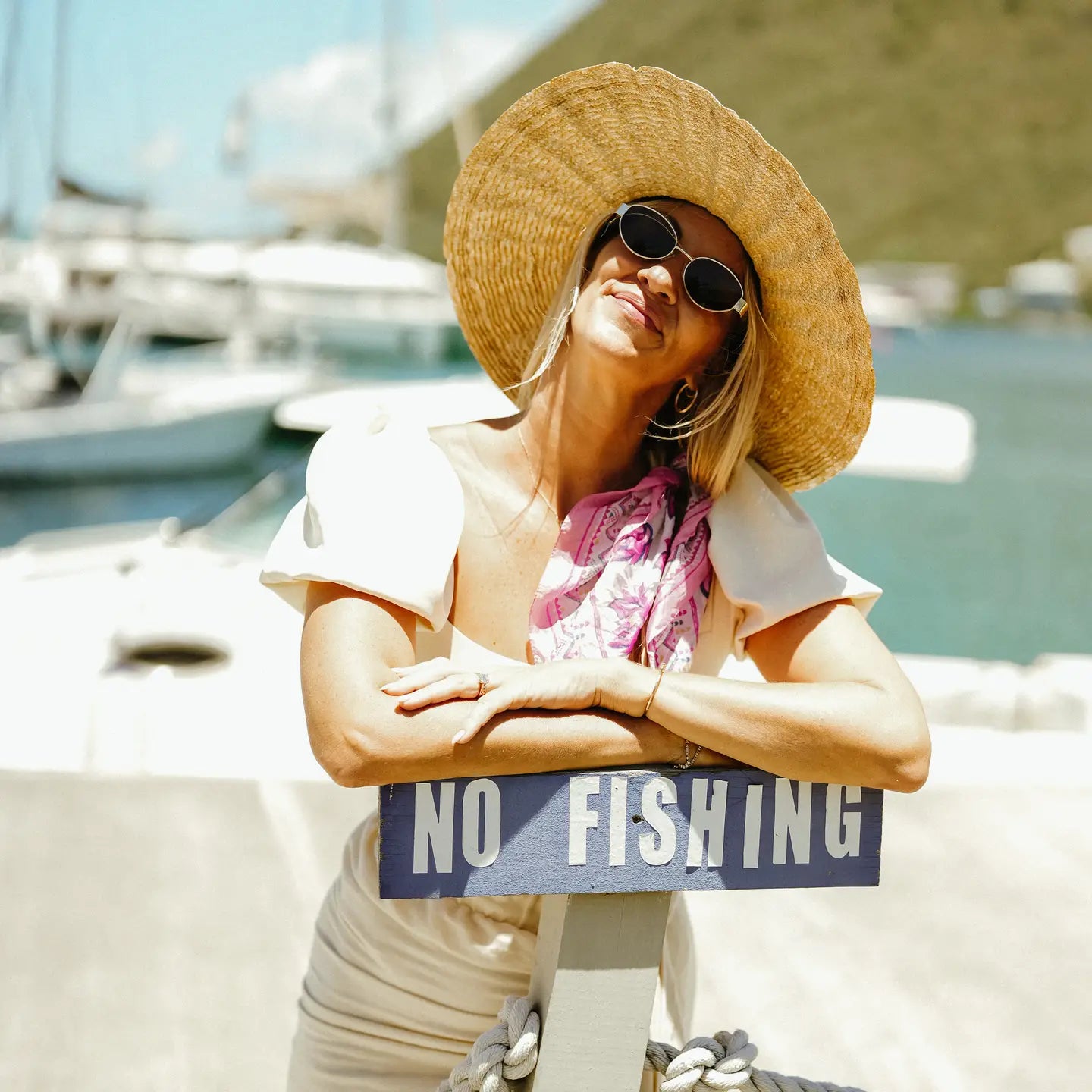 Coco Slim Oval Sunglasses