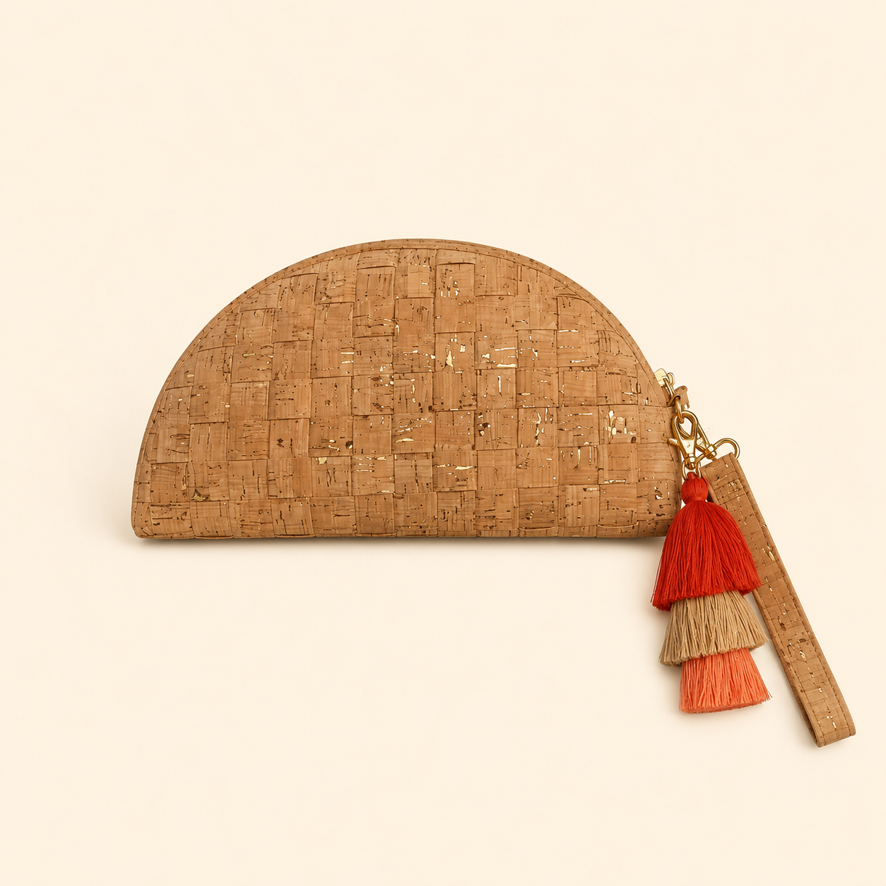 Cecile Cork Clutch