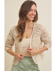 Emery Crochet Cardigan