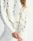 Romi Floral Embroidered Sweater