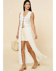 Alanna Crochet Sleeveless Duster Top