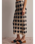 Talia Crochet Midi Skirt
