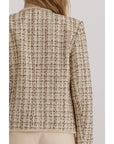 Dani Cropped Tweed Blazer