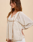 Daphne Linen Blouse