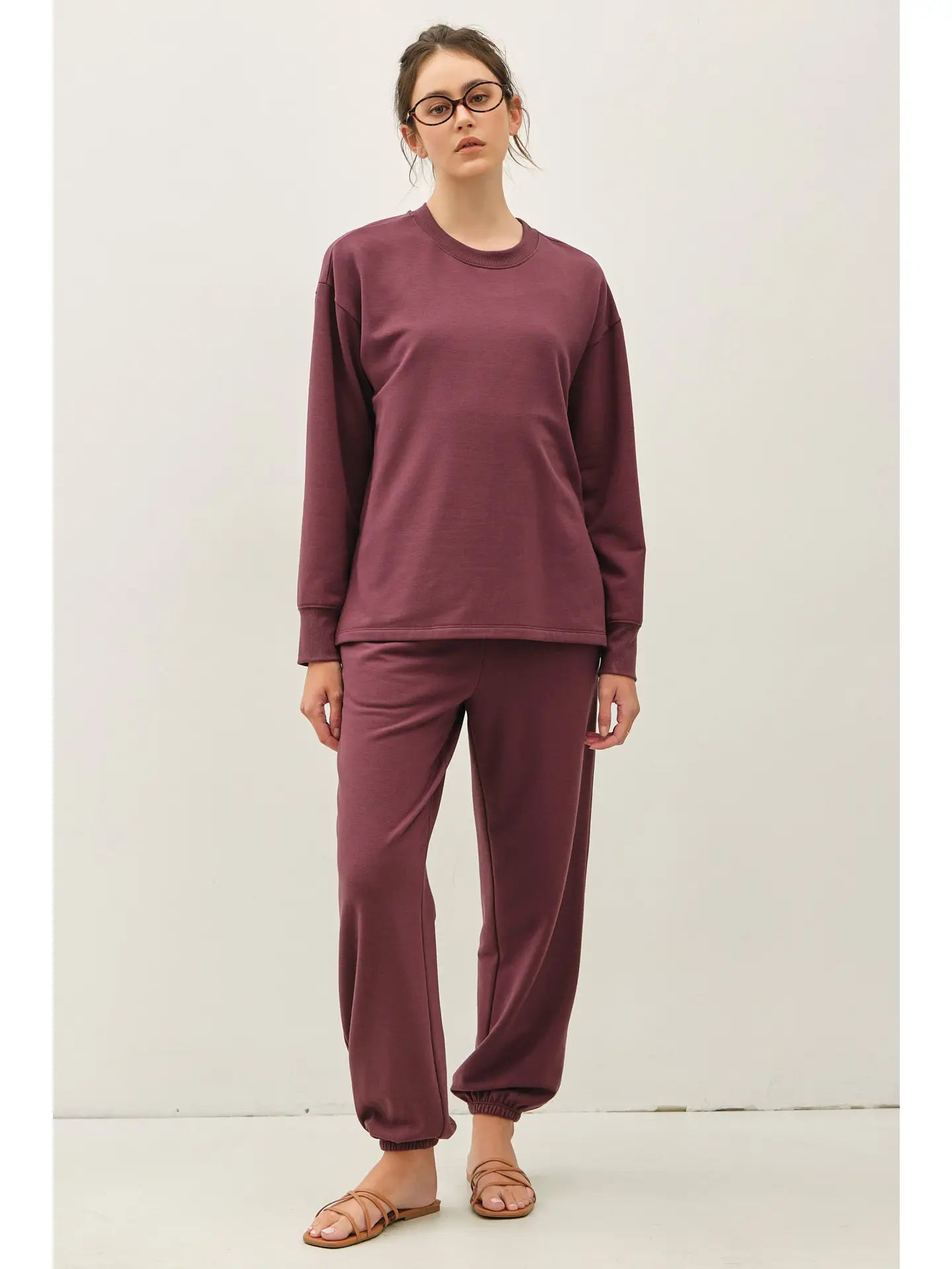 Shiloh Sweatfleece Boxy Top