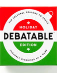 Debatable Holiday Edition Social Game