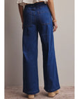 Aria High Rise Wide-Leg Denim
