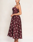 Lucy Polka Dot Midi Dress