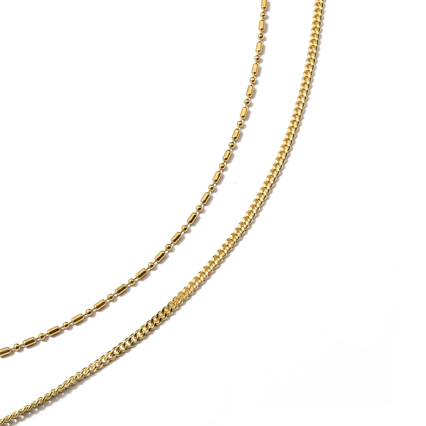 Double Barrel Necklace