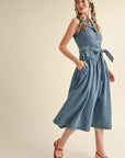 Whitney Midi Denim Dress