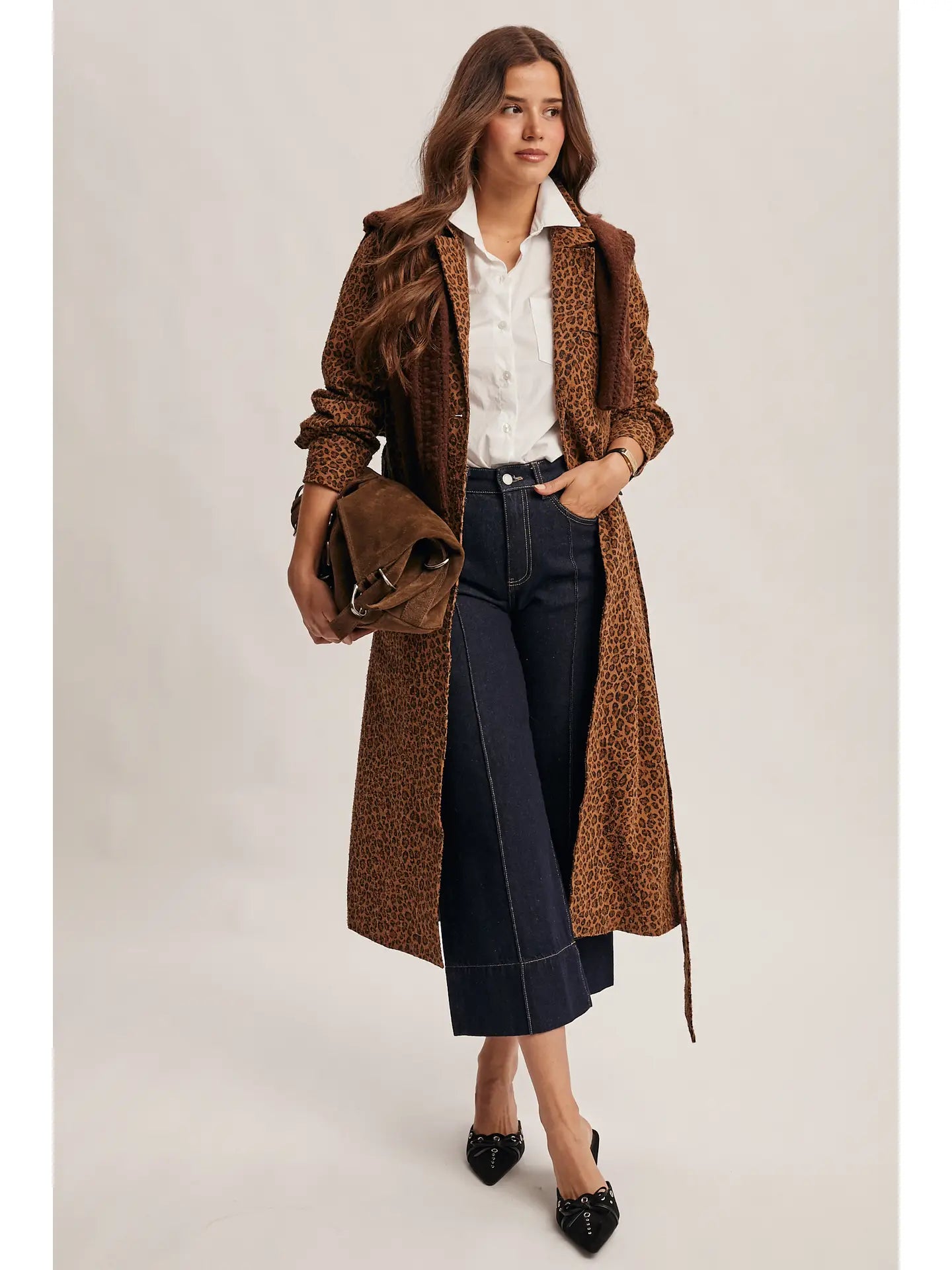 Washed Leopard Duster – FR & Company