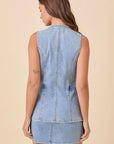 Elena Denim Vest