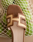 Rachel Raffia Slide