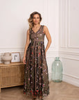 Evelyn Floral Tulle Dress