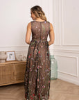 Evelyn Floral Tulle Dress