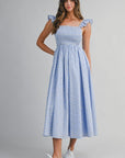 Evie Eyelet Midi Dress