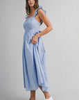 Evie Eyelet Midi Dress