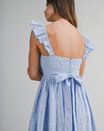 Evie Eyelet Midi Dress