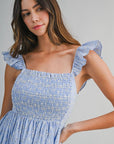 Evie Eyelet Midi Dress