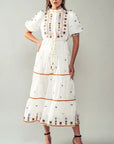 Maria Embroidered Dress