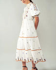 Maria Embroidered Dress