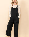 Faith Front Pocket Overall Romper