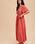 Flora Button Down Maxi Dress