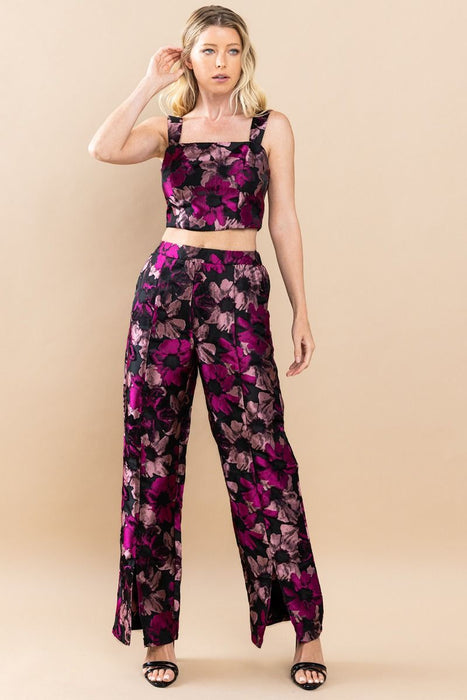 Rizzo Floral Full Length Pants