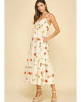 Poppy Floral Tiered Maxi Dress